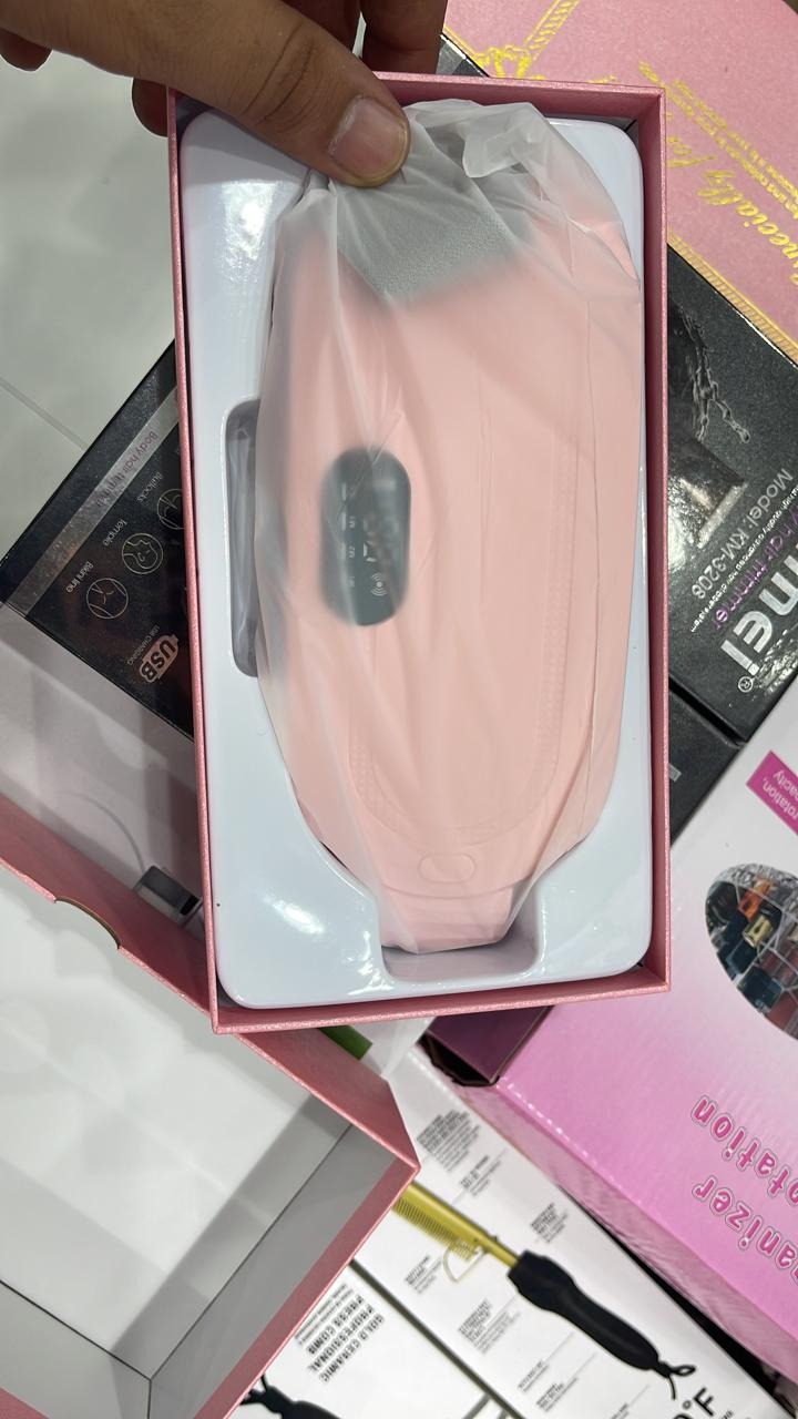 Smart Menstrual Heating Pad - Instant Period Cramp Relief Belt with Massage (Portable & Rechargeable)