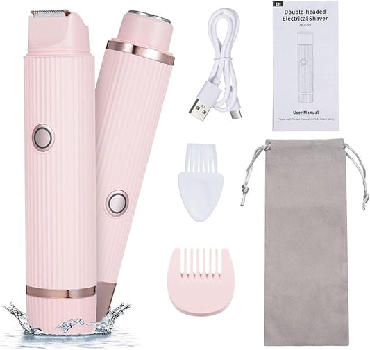 Double Head Electric Shaver - ماكينة حلاقة كهربائية برأسين